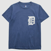 Detroit Tigers Majestic 2000s T-Shirt Blue Vintage