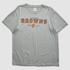 Cleveland Browns Majestic 2000s T-Shirt - Gray Vintage sale