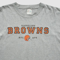 Cleveland Browns Majestic 2000s T-Shirt - Gray Vintage sale