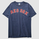 Boston Red Sox Russell 2000s T-Shirt Navy Vintage