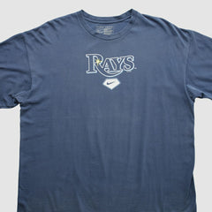 Tampa Bay Rays 2008 T-Shirt Navy Vintage
