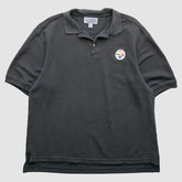 Pittsburgh Steelers Starter 90s Polo - Black Vintage cheap