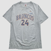 Denver Broncos NFL 2000s T-Shirt - Gray Vintage cheap