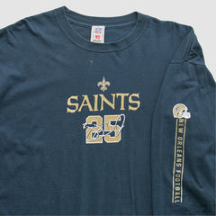 New Orleans Saints NFL 2009 T-Shirt - Navy Vintage sale