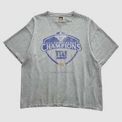 New York Giants 2000 T-Shirt - Gray Vintage sale