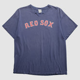 Boston Red Sox Majestic 2000s T-Shirt Navy Vintage