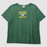 Green Bay Packers NFL 2000s T-Shirt - Green Vintage for sale