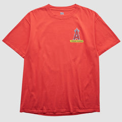 Los Angeles Angels Lee Apparel 2000s T-Shirt Red Vintage