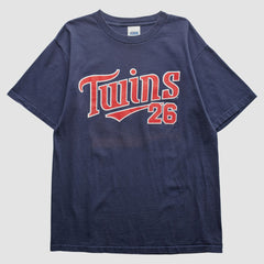 Minnesota Twins CSA 2003 T-Shirt Navy Vintage