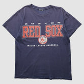 Boston Red Sox Dynasty 2002 T-Shirt Navy Vintage