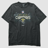 New Orleans Saints Reebok 2009 T-Shirt - Black Vintage cheap