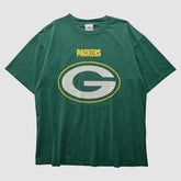 Green Bay Packers NFL 2000s T-Shirt - Green Vintage discount