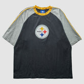 Pittsburgh Steelers Reebok 2000s T-Shirt - Black Vintage sale