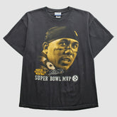 Pittsburgh Steelers Reebok 2006 T-Shirt - Black Vintage on sale