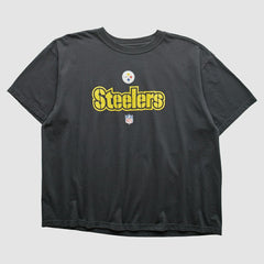 Pittsburgh Steelers 2000s T-Shirt - Black Vintage sale