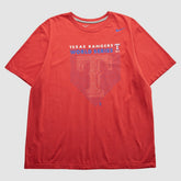Texas Rangers 2011 T-Shirt Red Vintage