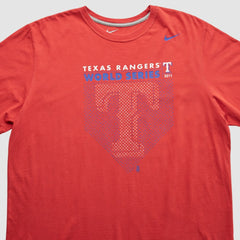 Texas Rangers 2011 T-Shirt Red Vintage