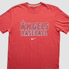 Los Angeles Angels 2010s T-Shirt Red Vintage