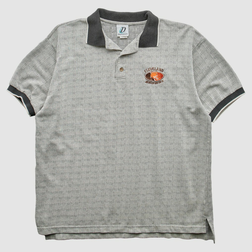 Cleveland Browns Dynasty 2000s Polo - Gray Vintage outlet