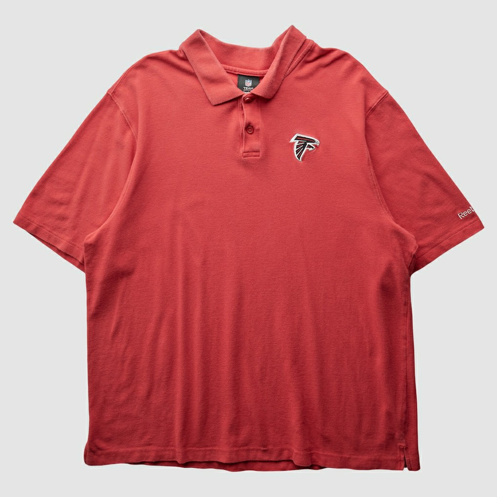 Atlanta Falcons Reebok 2010s Polo - Red Vintage sale