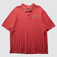 Atlanta Falcons Reebok 2010s Polo - Red Vintage sale