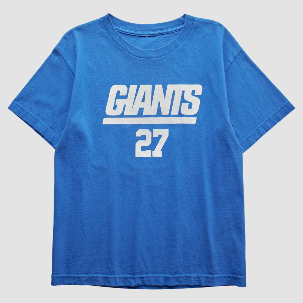 New York Giants 2000s T-Shirt - Blue Vintage sale