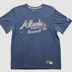 Atlanta Braves 2010s T-Shirt Blue Vintage