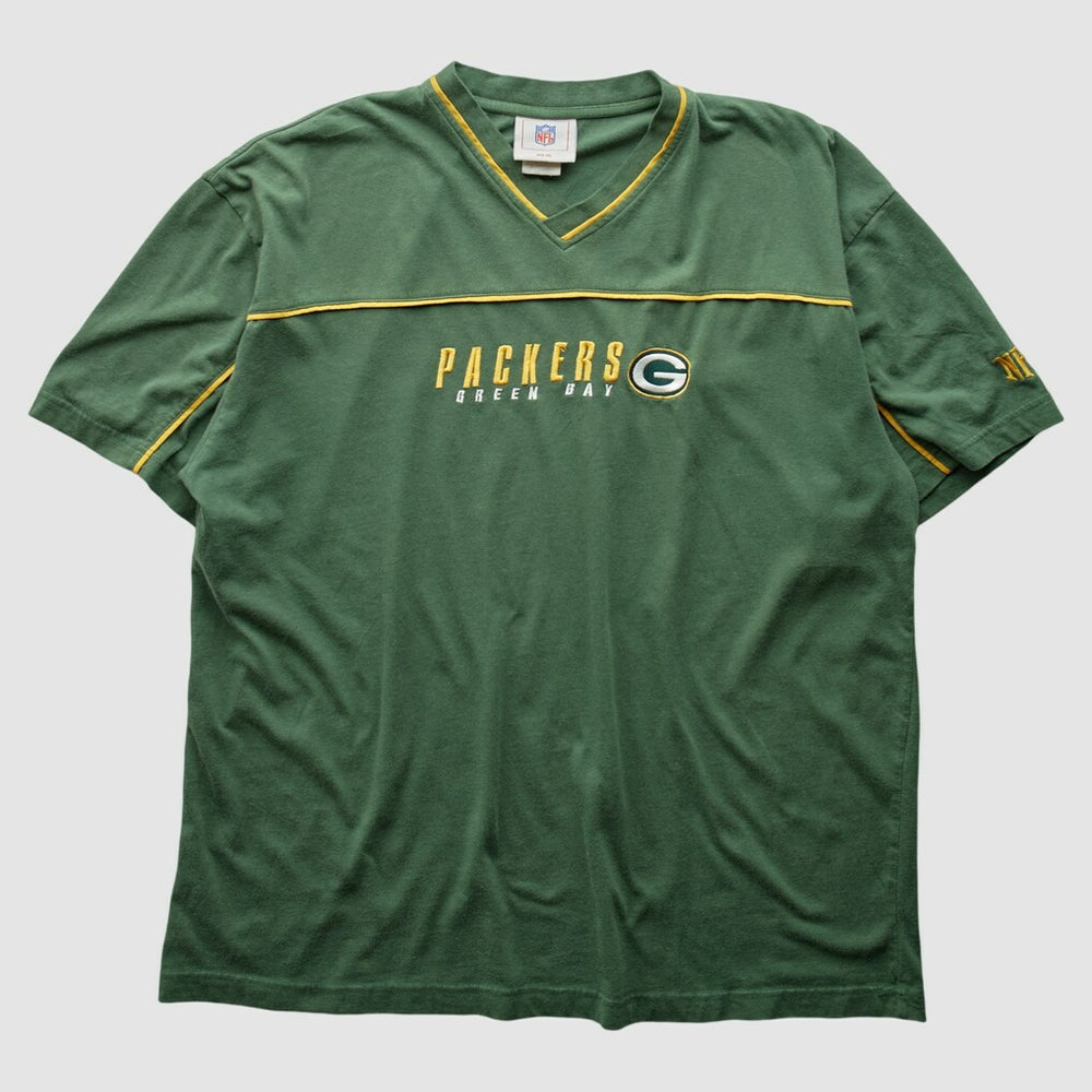 Green Bay Packers NFL 2000s T-Shirt - Green Vintage on sale