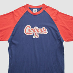 St. Louis Cardinals Lee Apparel 2000s T-Shirt Navy Vintage