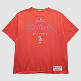 St. Louis Cardinals Majestic 2000s T-Shirt Red Vintage