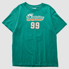 Miami Dolphins 2000s T-Shirt - Green Vintage for sale