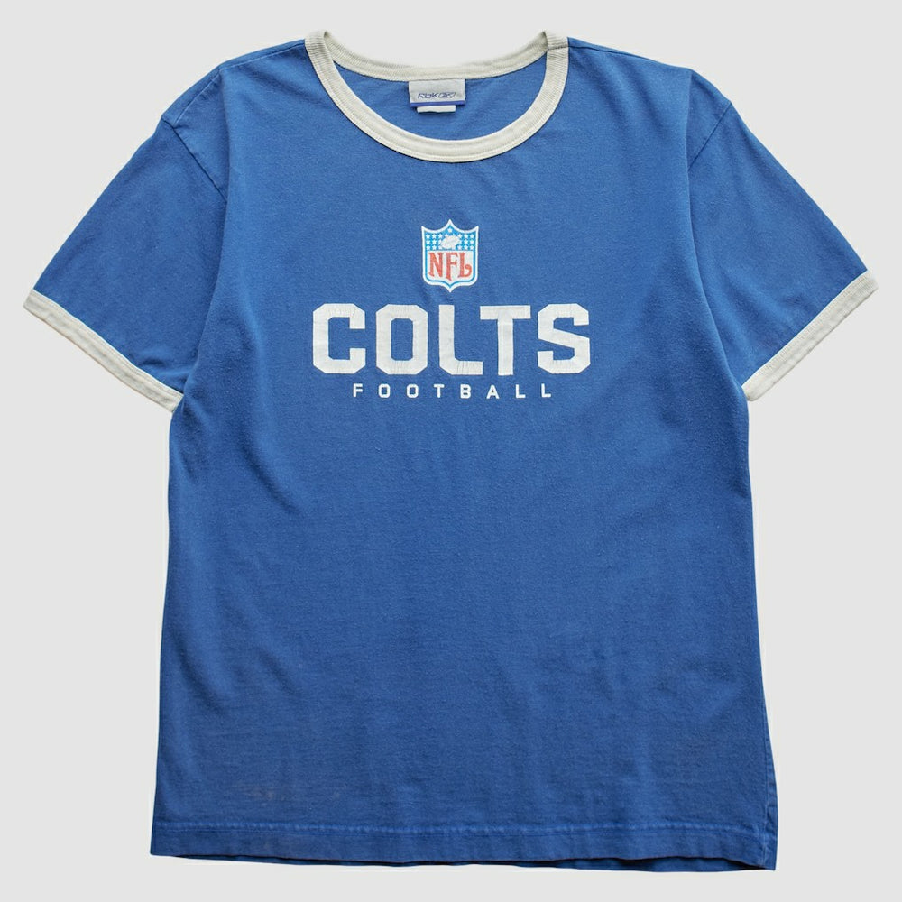 Indianapolis Colts Reebok 2000s T-Shirt - Blue Vintage for sale
