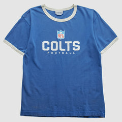 Indianapolis Colts Reebok 2000s T-Shirt - Blue Vintage for sale