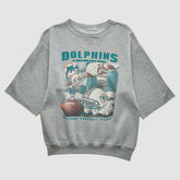 Miami Dolphins 90s Sweatshirt - Gray Vintage outlet