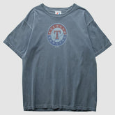 Texas Rangers Majestic 2010 T-Shirt Gray Vintage