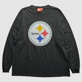 Pittsburgh Steelers NFL 2000s T-Shirt - Black Vintage for sale