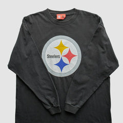 Pittsburgh Steelers NFL 2000s T-Shirt - Black Vintage for sale