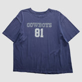 Dallas Cowboys Reebok 2000s T-Shirt - Navy Vintage cheap