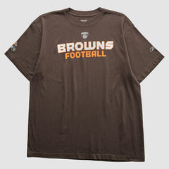 Cleveland Browns Reebok 2000s T-Shirt - Brown Vintage discount