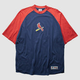 St. Louis Cardinals Majestic 2000s T-Shirt Navy Vintage