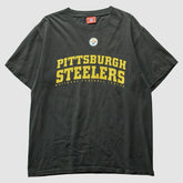 Pittsburgh Steelers NFL 2000s T-Shirt - Black Vintage on sale