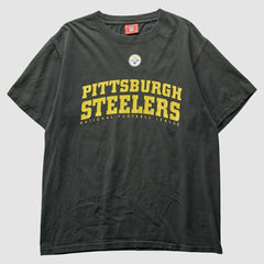 Pittsburgh Steelers NFL 2000s T-Shirt - Black Vintage on sale