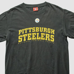 Pittsburgh Steelers NFL 2000s T-Shirt - Black Vintage on sale