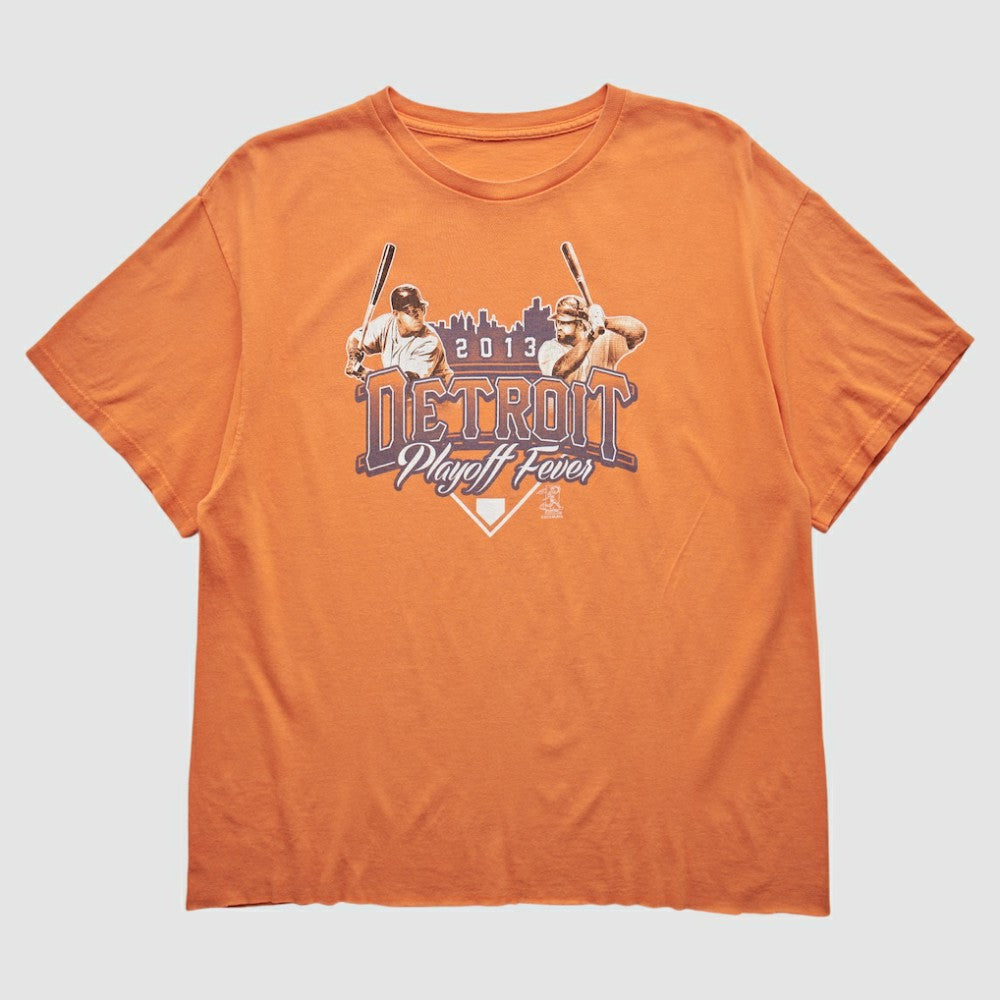 Detroit Tigers 2013 T-Shirt Orange Vintage