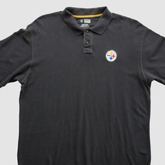 Pittsburgh Steelers 2010s Polo - Black Vintage online