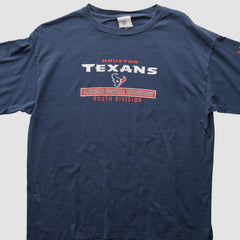 Houston Texans NFL 2000s T-Shirt - Navy Vintage sale