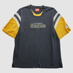 Pittsburgh Steelers NFL 2000s T-Shirt - Black Vintage on sale