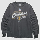 New Orleans Saints Reebok 2010 T-Shirt - Black Vintage discount