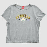 Pittsburgh Steelers NFL 2000s T-Shirt - Gray Vintage discount
