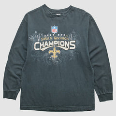 New Orleans Saints 2009 T-Shirt - Black Vintage for sale